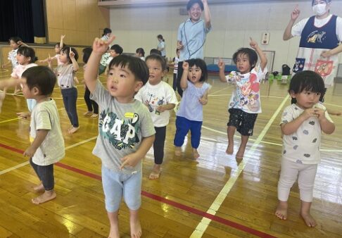 ２歳児　運動会に向けて