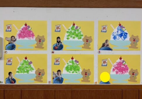 ☆0歳児ひよこ組　8月製作☆