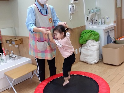 2歳児　運動遊び