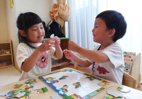 ２歳児　＊室内遊び＊