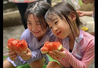 夏楽しんでいます！