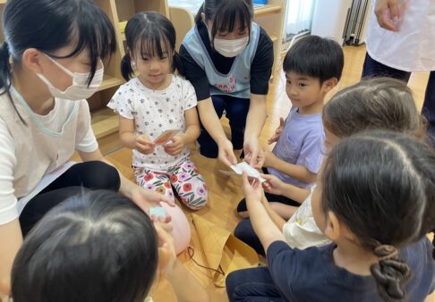 4,5歳児　医科校　教育連携☆彡