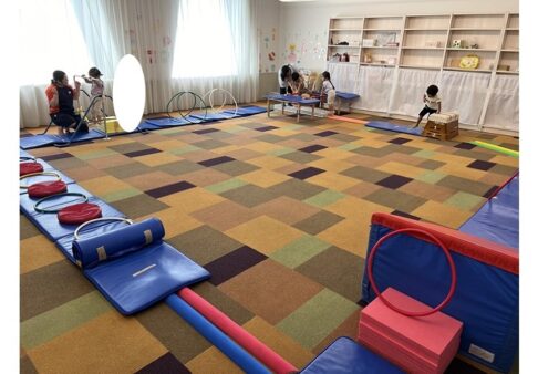 ♪２歳児　こぐま組　８月　体操教室♪