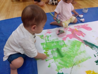 1歳児★制作遊び★