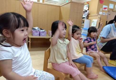 8月誕生会　【乳児】