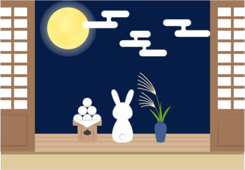🌕お月見　折り紙紹介🌕