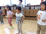 3歳児　運動会ごっこ