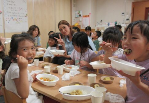 ５歳児　お泊り保育！