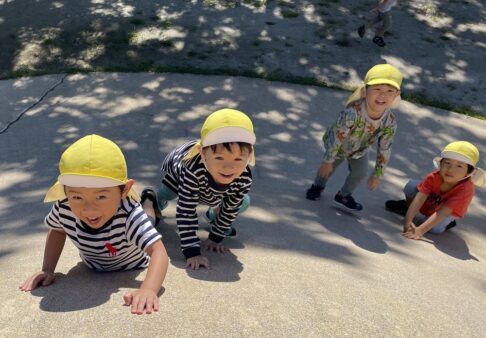 3歳児　お散歩（南押切公園）