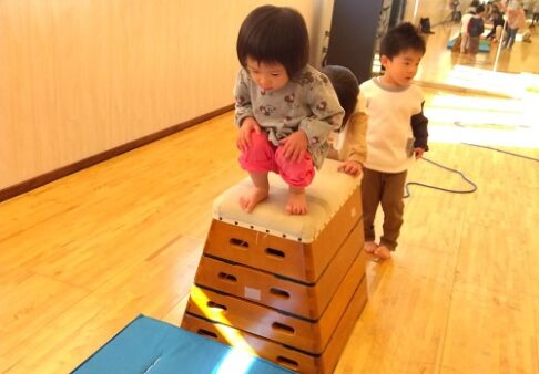 ２歳児　サーキットあそび