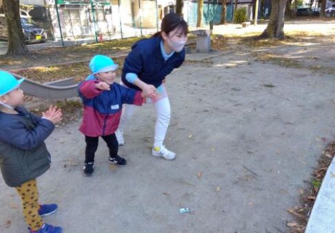 ２歳児　ふじさんに挑戦