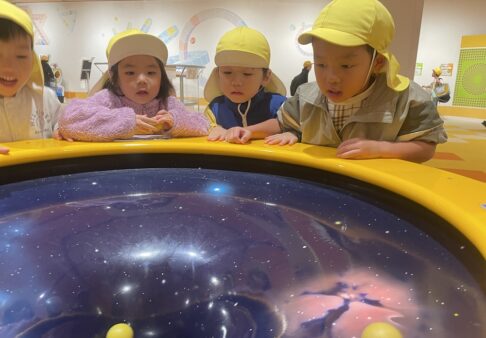 ３歳児クラス　遠足　でんきの科学館