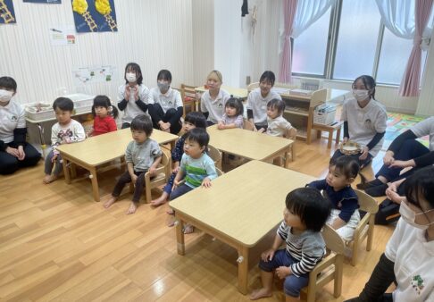 １歳児　教育連携☆彡
