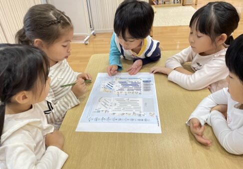 幼児　遠足の打ち合わせ