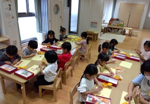 ４歳児･５歳児　秋の製作