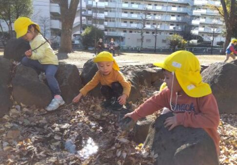 4歳児：ABC公園までお散歩に行きました！