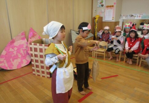 ５歳児　発表会練習♪