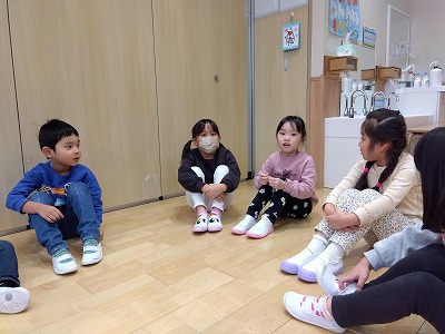 5歳児　いよいよ発表会！