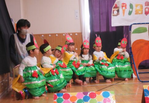 ☆２歳児クラス　生活発表会練習☆