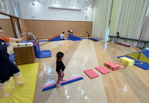♪２歳児　こぐま組　１２月　体操教室♪