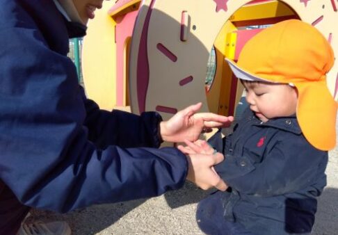 ０歳児　公園
