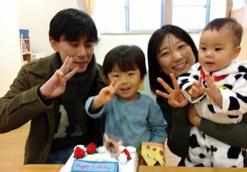 うさぎ組（2歳児クラス）☆12月誕生日会
