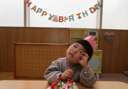 １月生まれのお誕生日会