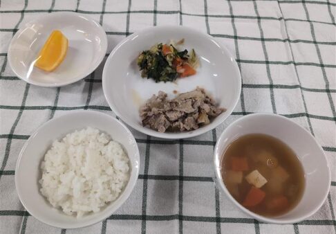 今日の給食