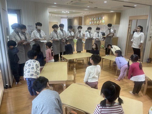 明るく元気にご挨拶もしました👏