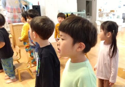 3~5歳児「修了・卒園式練習」