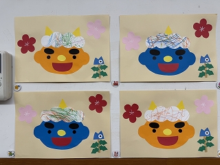 ☆０歳児ひよこ組　２月製作☆