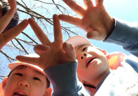 5歳児　くじら組　「汐入公園へお散歩」