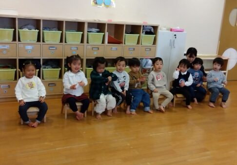 うさぎ組(２歳児クラス)☆2月の様子