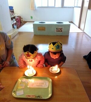 うさぎ組(２歳児クラス)☆2月誕生会