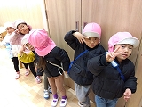 3歳児　新しいお部屋にお引越し！