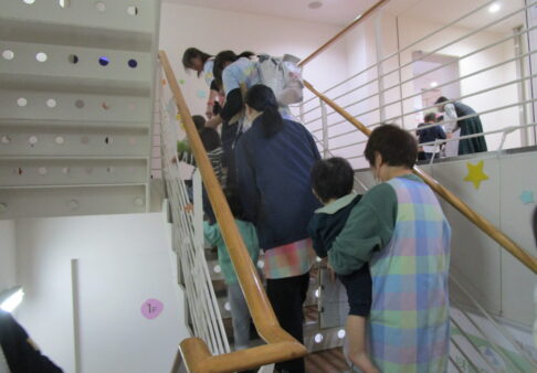 津波を想定した避難訓練を行いました！