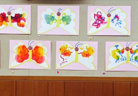 ☆1歳児　りす組　3月製作☆