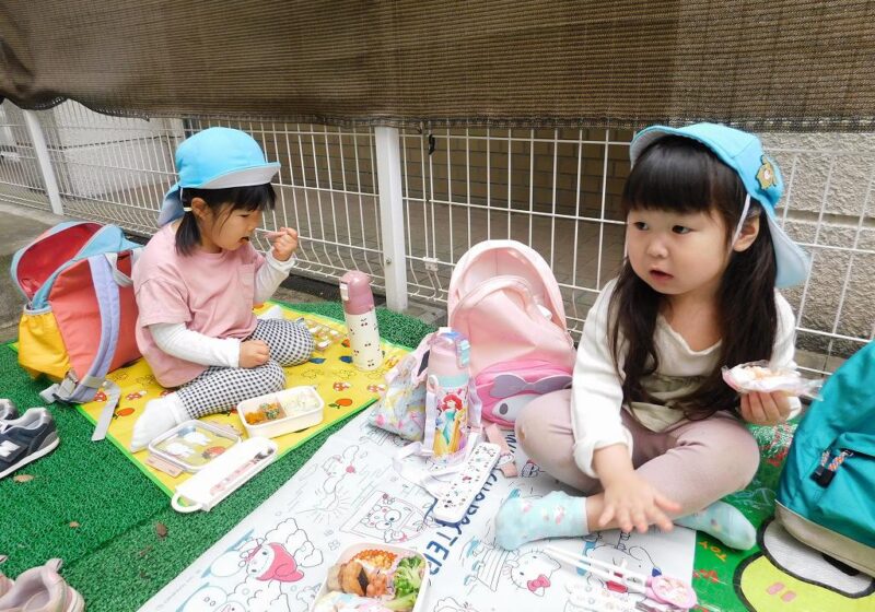 お家の人が作ったお弁当おいしかったね！
