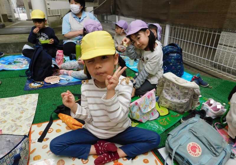 お家の人　お弁当ありがとう♪