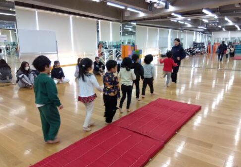 ５歳児　体育活動