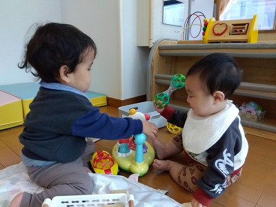 新年度が始まりました～０歳児～