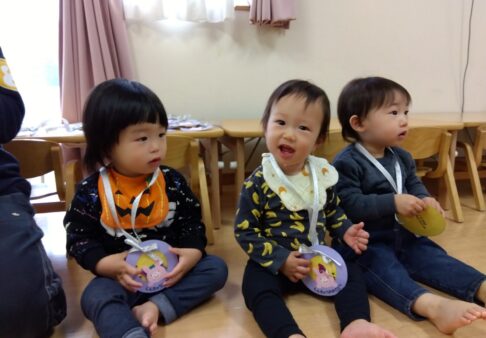 1歳児　進級おめでとうの会🌱