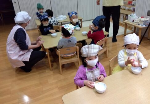 ３歳児　食育活動