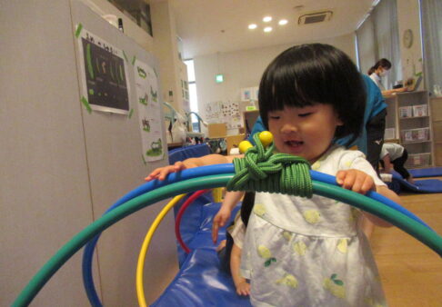 1歳児「身体動かすの大好き！」