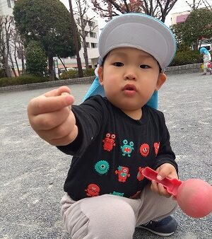 春を満喫！（2歳児）
