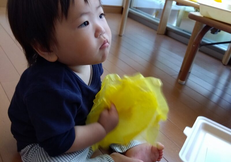 かさかさしているね