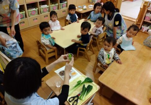 りす組（1歳児）クラス　☆5月の食育
