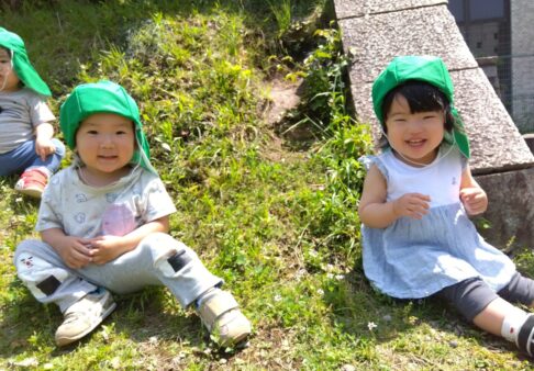 【１歳児】りす組　5月の様子