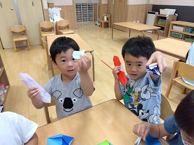 4歳児　作るのだいすき！