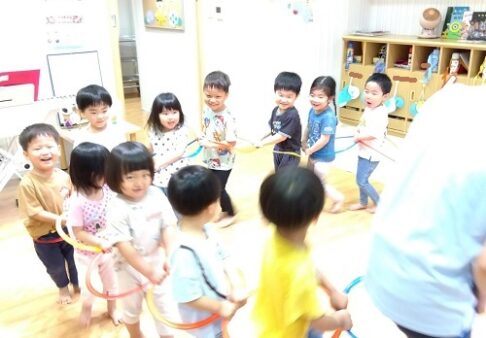 ３歳児　みんなでリトミック